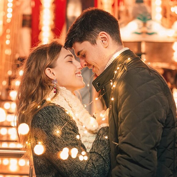 Christmas Rhinestone Pearl Bow Earrings Holiday Jewelry Gifts for Women - Picture 3 of 9